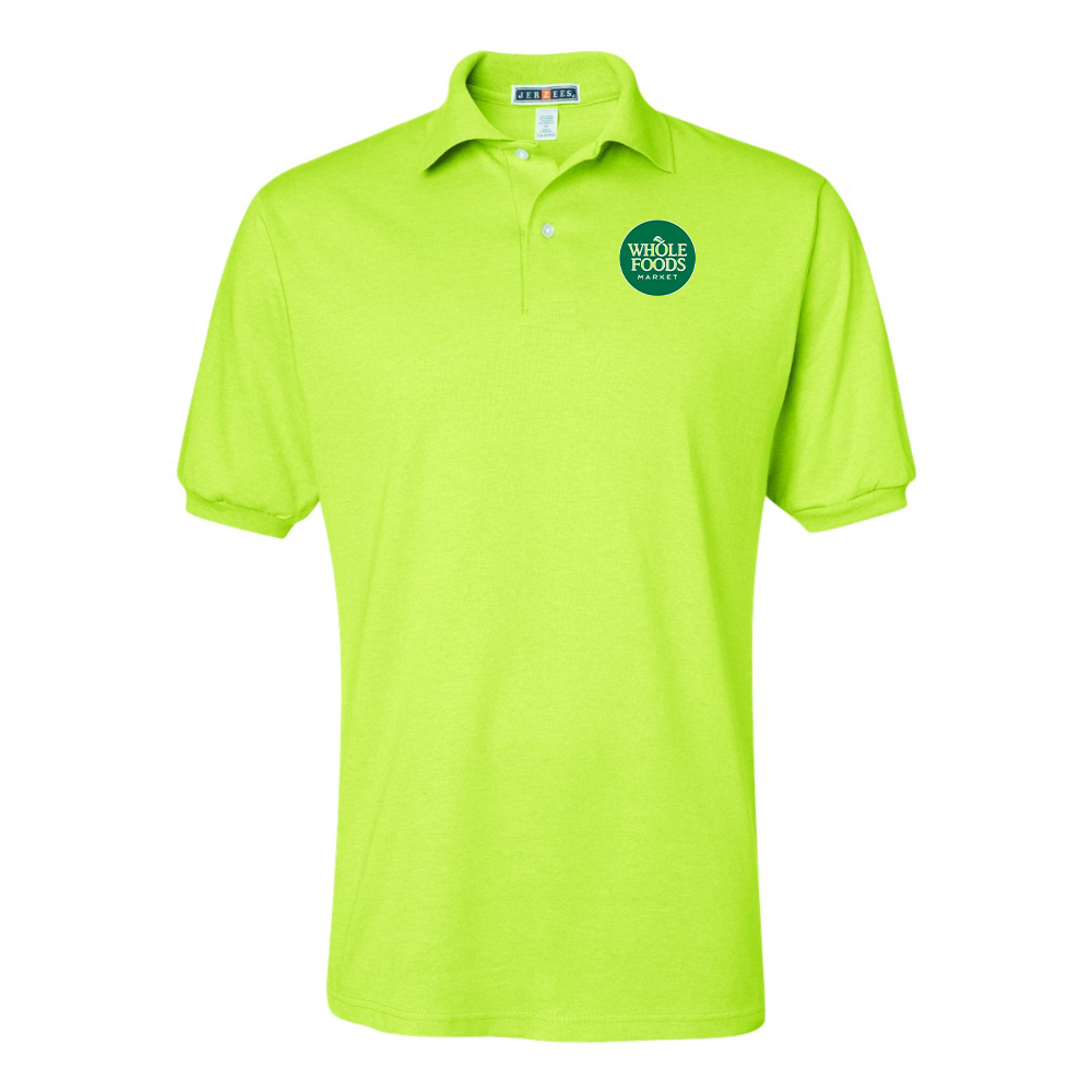 Men's Whole Foods Market JERZEES  SpotShield polo